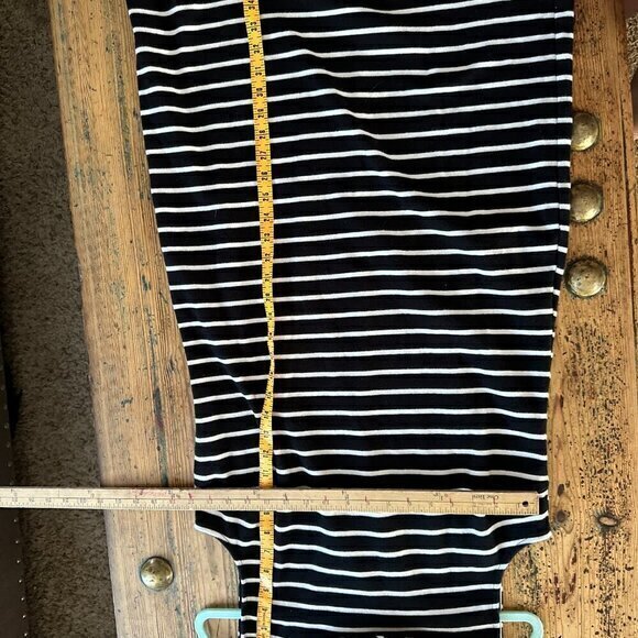 Talbots Black‎ and White Dress  Size Large - Picture 7 of 7